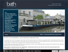 Tablet Screenshot of bath-narrowboats.co.uk
